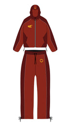 Red 'Athlete' Tracksuit