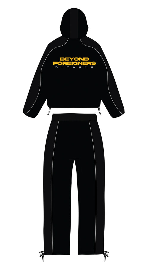Black 'Athlete' Tracksuit